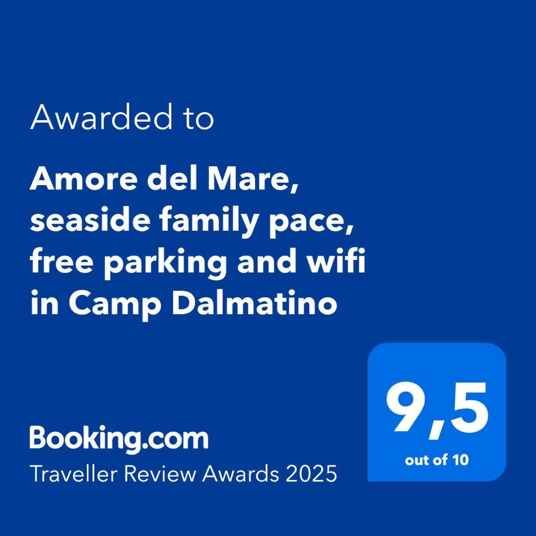 Amore Del Mare, Seaside Family Pace, Free Parking And Wifi In Camp Dalmatino Драге Экстерьер фото